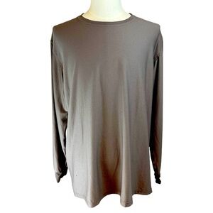 DULUTH TRADING‎ Gray Go Naked Base Layer Long Sleeve T Shirt Size XL Wicking